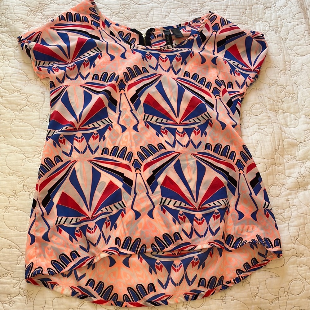Bright colored shirt